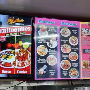 Updated Menu part 2
