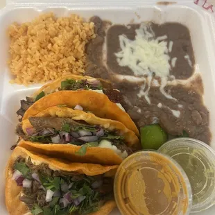 Quesabirria Taco Plate