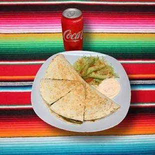 CHICKEN QUESADILLA