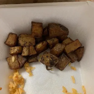 Super brown soggy potatoes