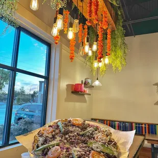 Oaxaca Tlayuda Mixteca (Mexican Pizza)