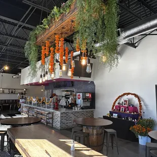 Day of the dead celebration at La Mixteca