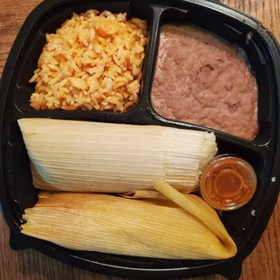Spicy Verde Pork Tamale