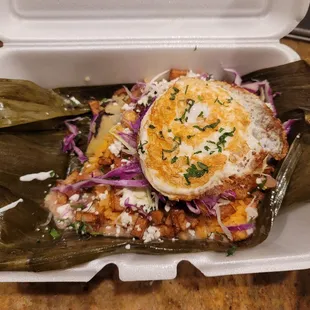 Grilled Veggie Tamale