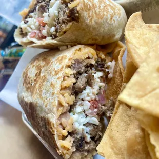 Carne Asada Burrito