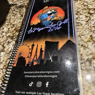 Drink menu is extensive