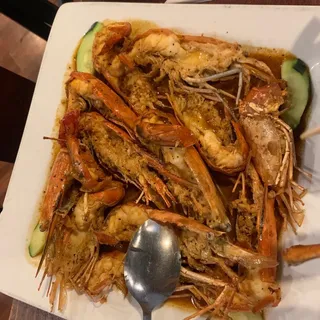 Langostinos a "La Mojarra"