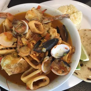 Seafood soup