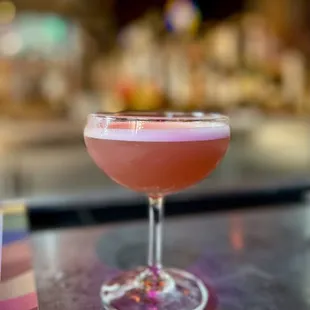 Pink Monkey Cocktail