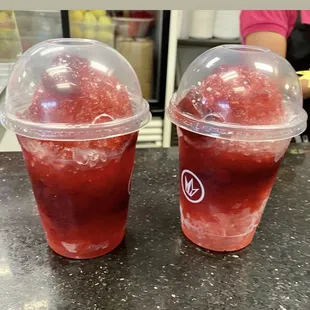 Raspados de Fresa