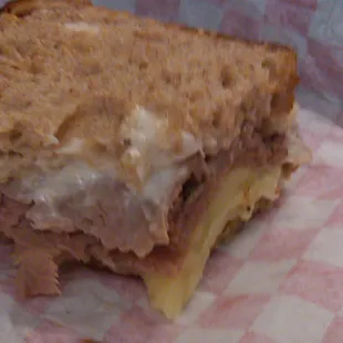 This is what an $8 sandwich from the Coop looks like.