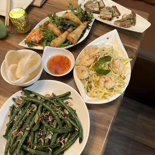 Green Papaya and Mango Salad