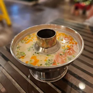 Tom Kha soup with chicken