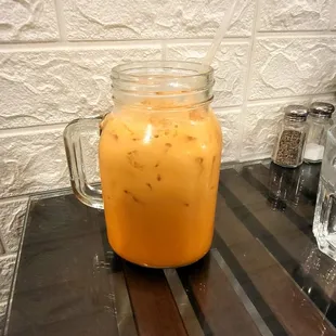 Thai ice tea