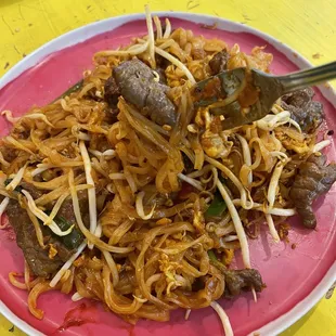 Pad Thai w/Beef