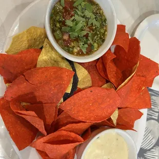 Chips and Queso Chips &amp; Salsa