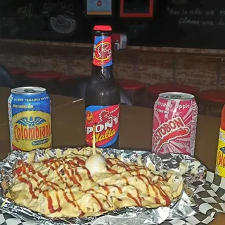 Salchipapas La Mordida