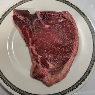 a piece of steak on a plate