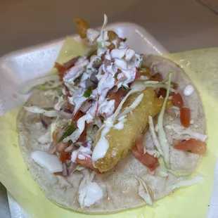 Fish Taco/ IG @JudeeTheFoodee