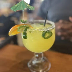 Jalapeño margarita