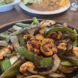 Shrimp Fajitas