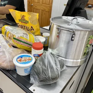 a woman preparing a meal