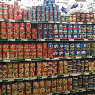 Plenty of grocery items