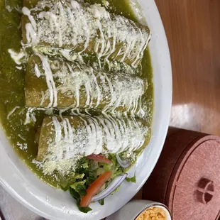 Shrimp Enchiladas