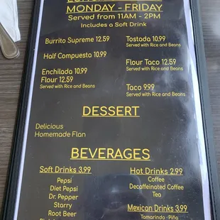 Menu 5/5