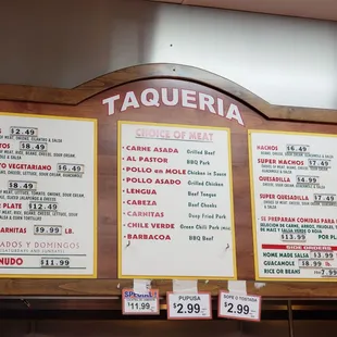 Menu on 10/30/2018
