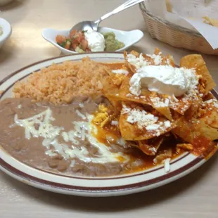 Chilaquiles are the best!  You guys have to try them!
