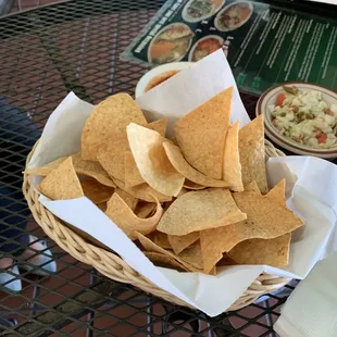 Complimentary Chips and Salsa