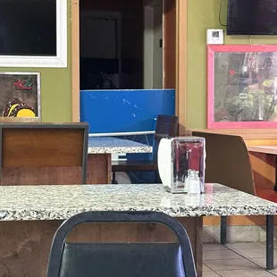 They blocked the restroom sooo rude and against city compliance!!!