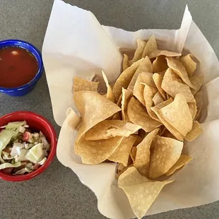 Chips and salsa