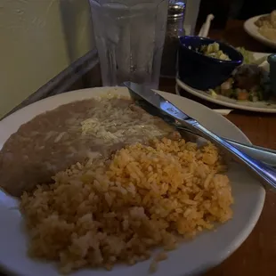 Rice and beans