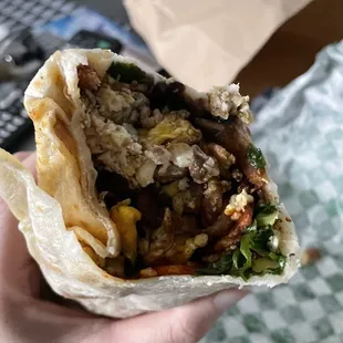 Bacon Egg Burrito