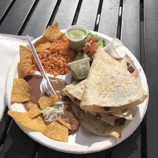 Meat quesadilla
