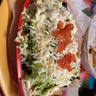 Super nachos super good you won't finish it