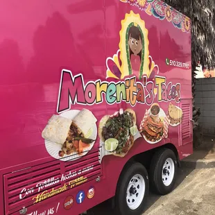 Side of food truck