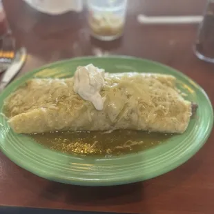 Beef burrito supreme