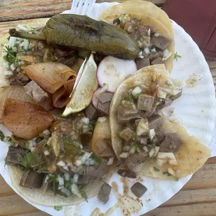 Lengua tacos
