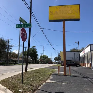 Down the street from the previous location