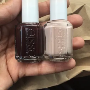 2 Essie polishes for $8 total