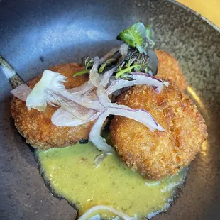 CRAB CROQUETTES