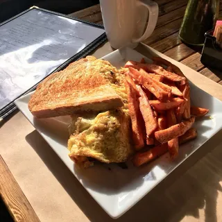 Sweet Potato Fries Dinner