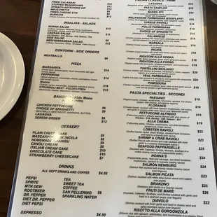 Menu pt 1