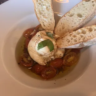Burrata appetizer