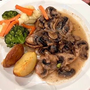 Vitello Marsala.. veal