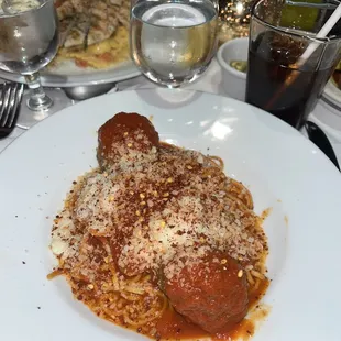 Spaghetti and Meatballs