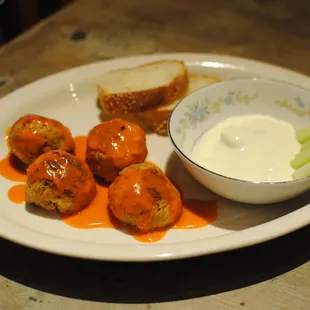 Buffalo Chicken Meatballs